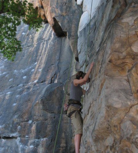 Sharing the Love of Climbing With Friends in the New River Gorge