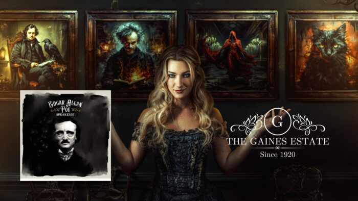 Edgar Allen Poe Speakeasy banner