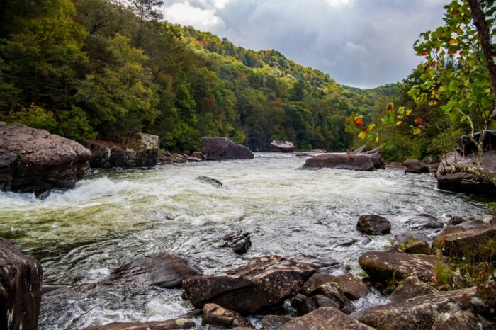 The Gauley River